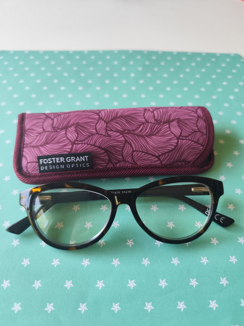 3/$30💜Foster Grant Women's Tortoiseshell Reading Glasses+2.50